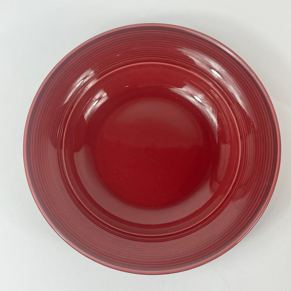 Nancy Calhoun Bowl Raspberry Japan Stoneware Soup Salad Cereal Replacement Vtg